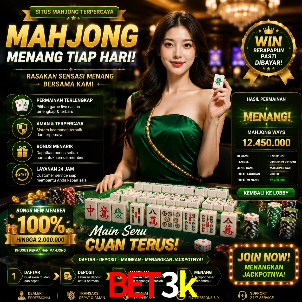 Cashback VIP bet3k - reembolso semanal